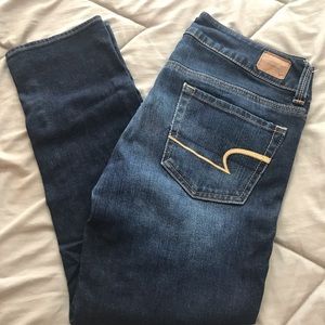 AE crop jeans